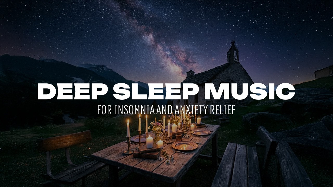Fall Asleep in 5 Minutes 🌙 Deep Sleep Music for Insomnia & Anxiety Relief (1 Hour)