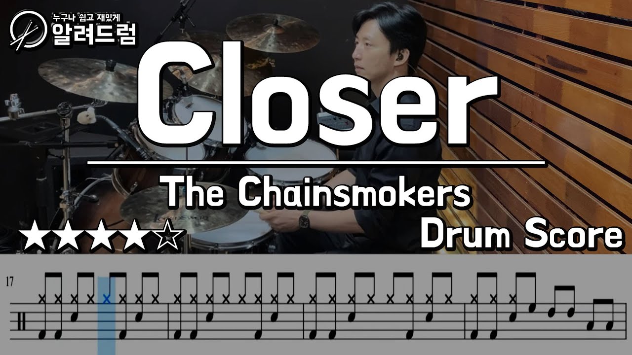 Closer - The Chainsmokers( ft. Halsey) DRUM COVER