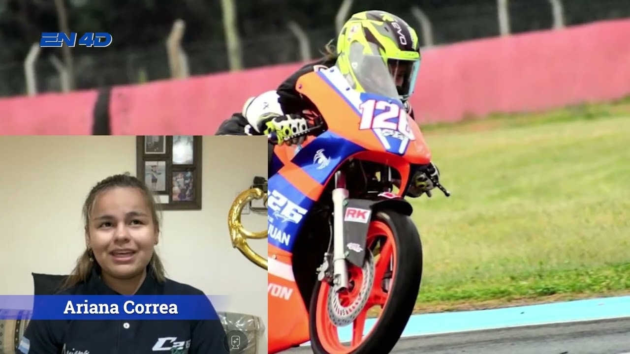 Ariana Correa: la piloto sanjuanina de 15 años que brilló en el Bonaerense de Velocidad
