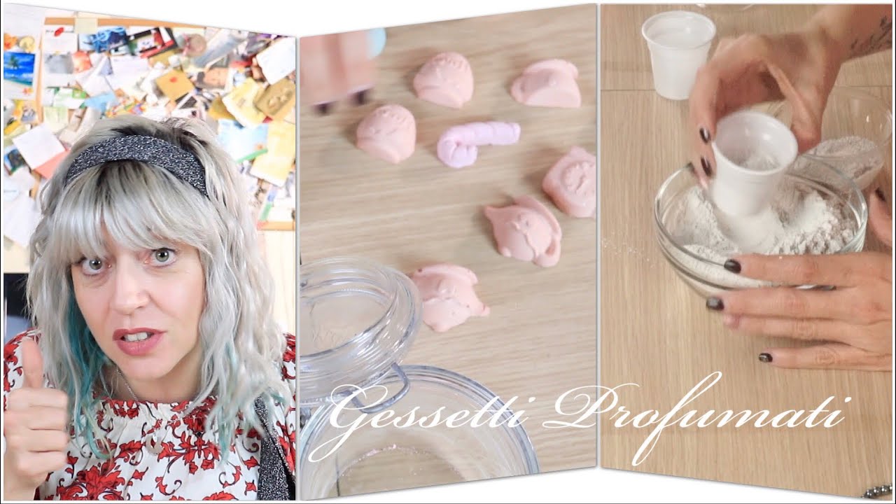 Come fare gessetti colorati e profumati