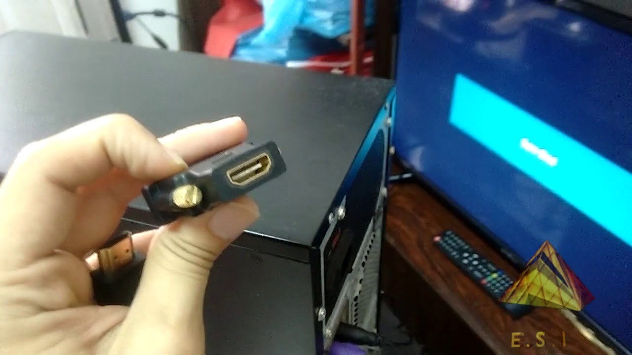 Adaptador  de Vídeo Entrada DVI para Saída HDMI teste prático vídeo completo