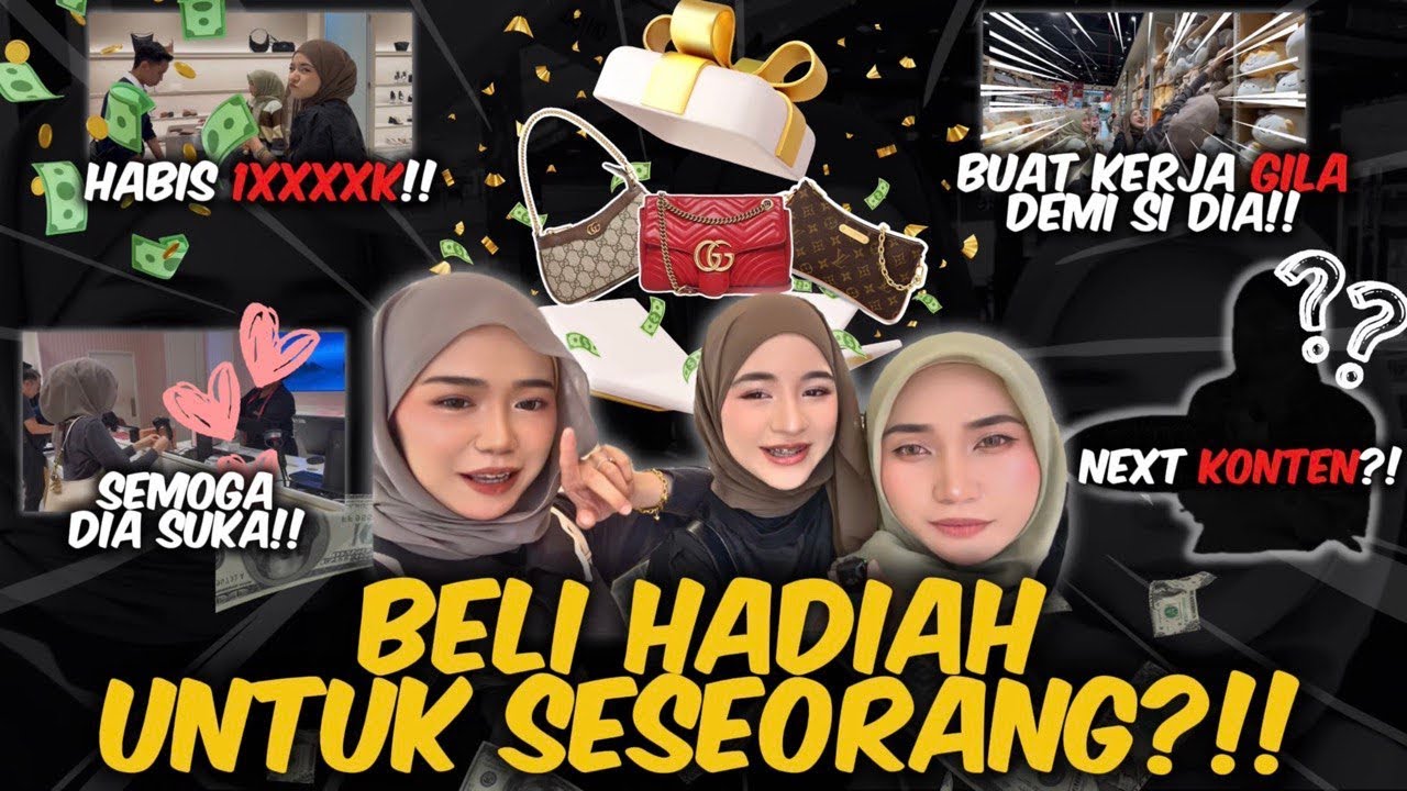 HADIAH TERPALING MAHAL PERNAH BELI UNTUK SESEORANG!! GELAGAT MASING MASING PENING NAK BELI APA?!