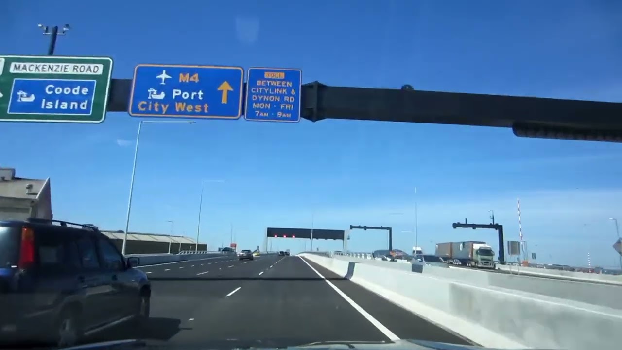 A Trip Through The West Gate Tunnel Inbound.