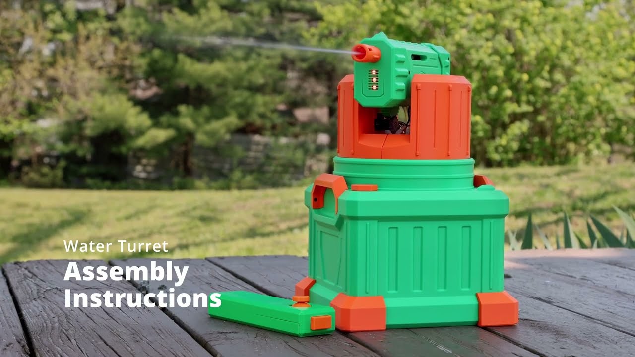 WaterTurret - Full Assembly