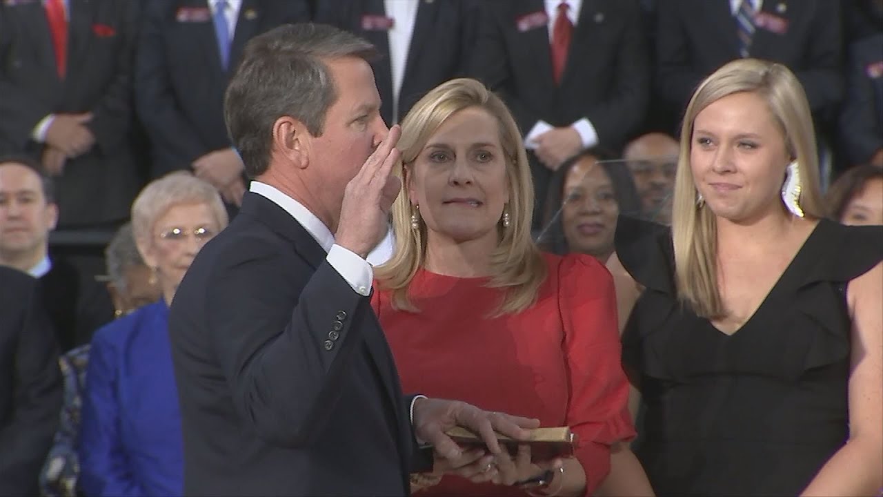 Brian Kemp takes Oath of Office to become Georgia's 83rd governor