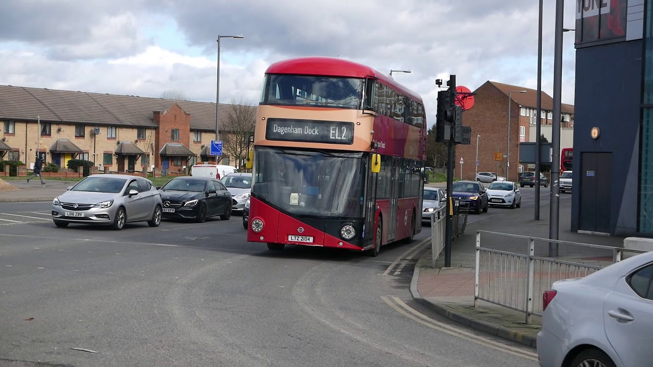 Buses at Becontree Heath on 26th February 2020