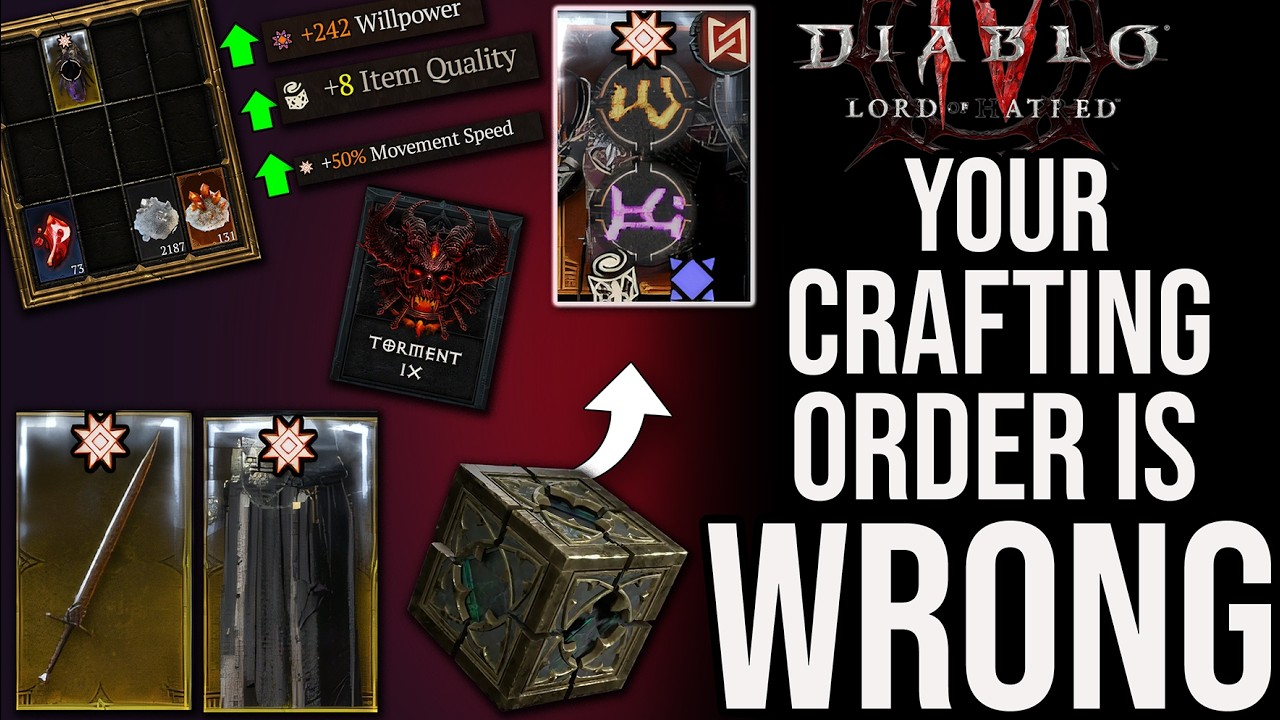 Diablo 4 &mdash; Как правильно создавать снаряжение 12-го уровня сложности &laquo;Мучение&raquo;