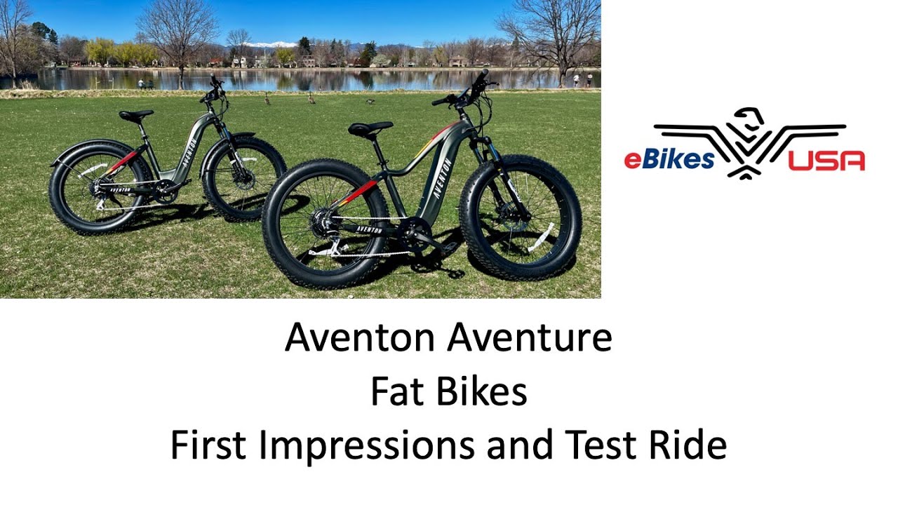 Aventon Aventure First Impressions and Test Ride