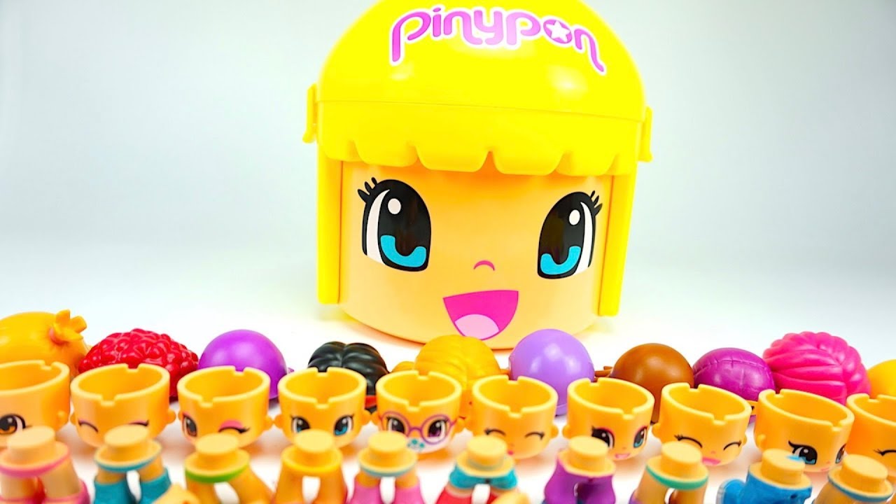 Игрушки Пинипон, распаковываем игровой набор для детей