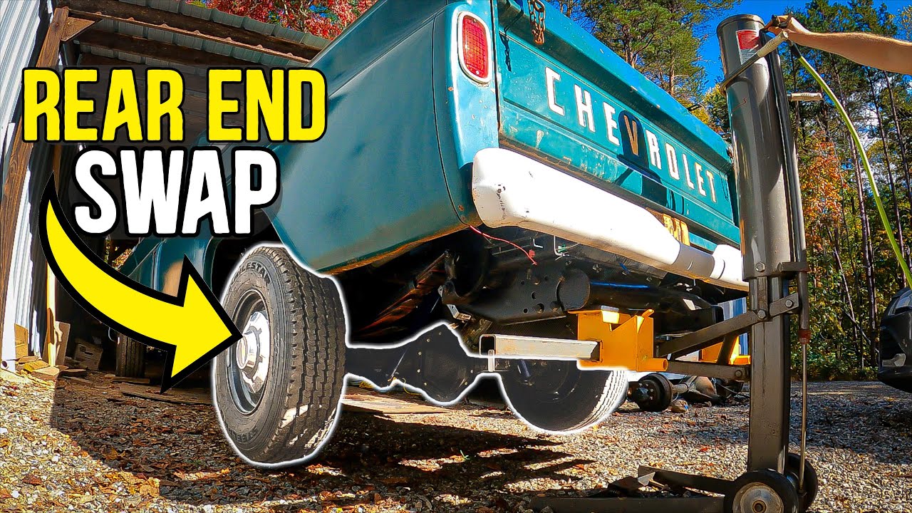 FULL HOW TO: Rear End Swap | CHEVY C20 Truck (CUMMINS SWAP PROJECT)