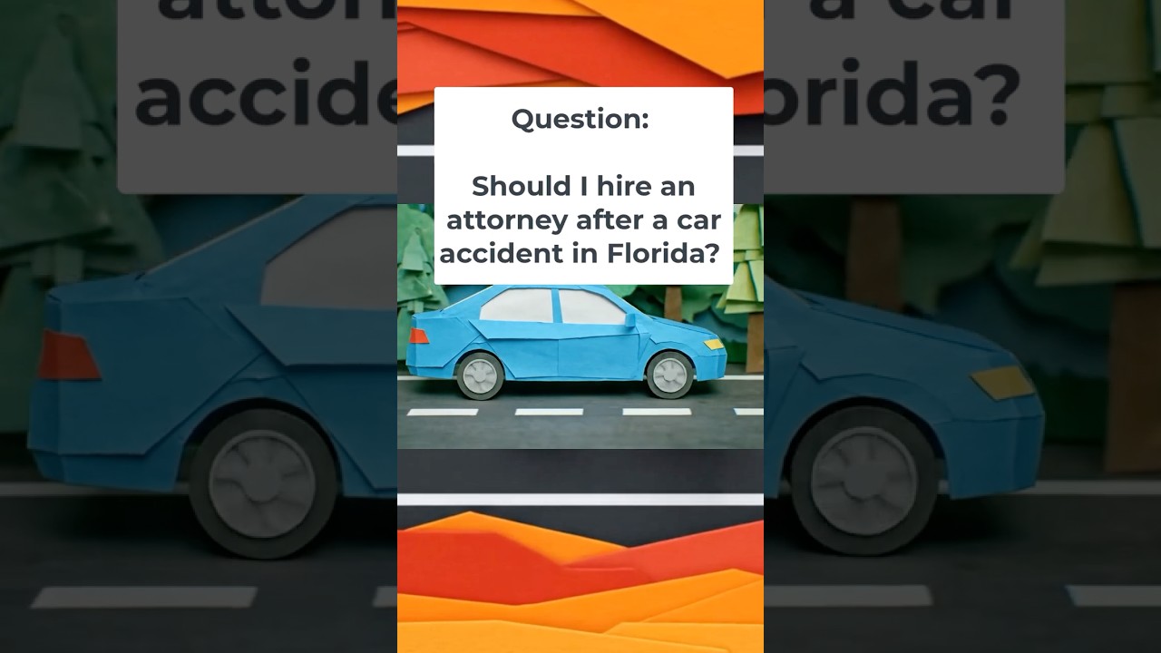 Should I hire a car accident lawyer after an accident in Florida?