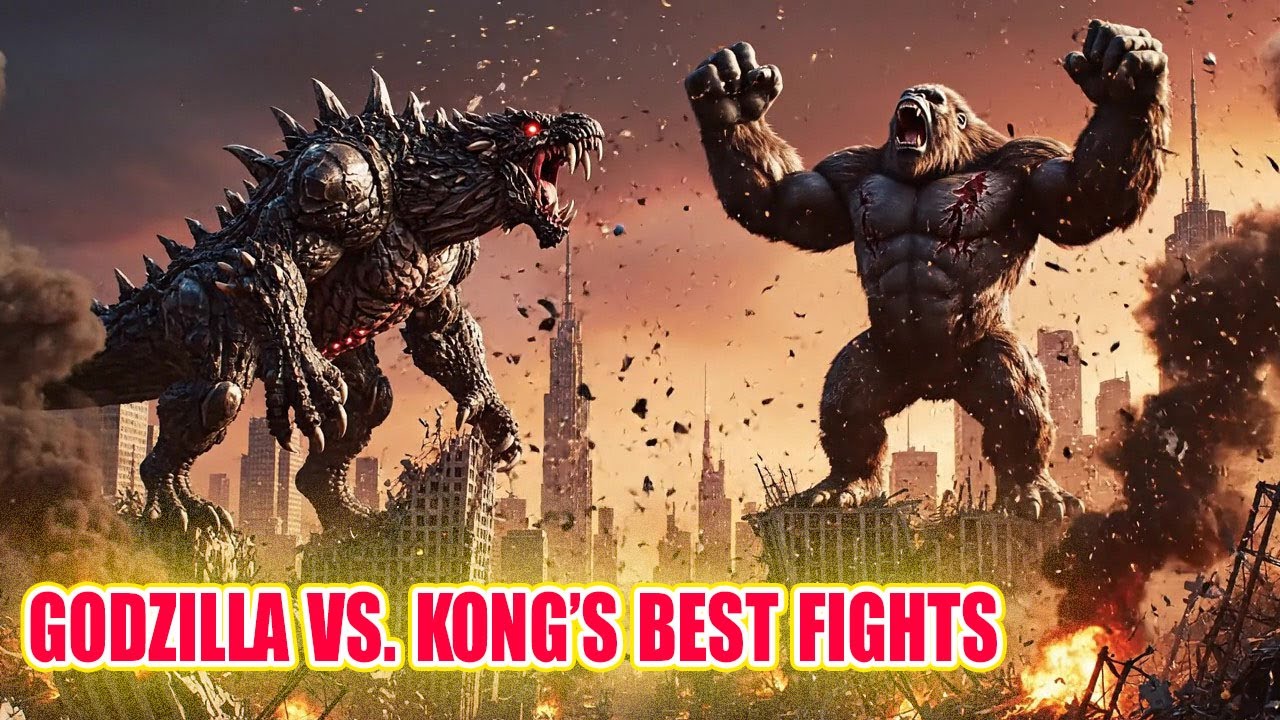 GODZILLA Vs. KONG'S BEST FIGHTS