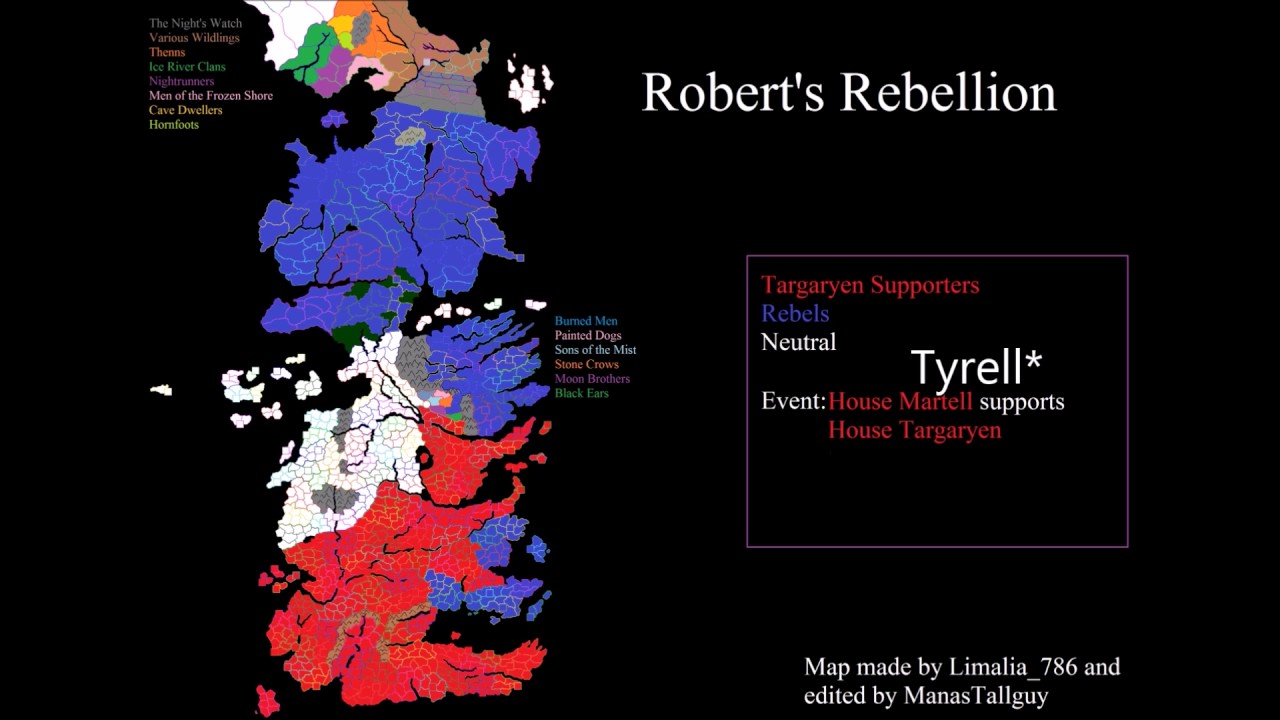 Game of Thrones - Robert's Rebellion