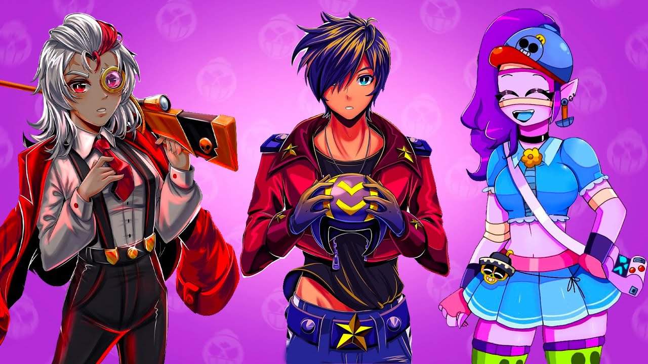 Brawl Stars - ALL BRAWLERS IN THE ANIME (collection #2) | ВСЕ БРАВЛЕРЫ В АНИМЕ - Бравл Старс