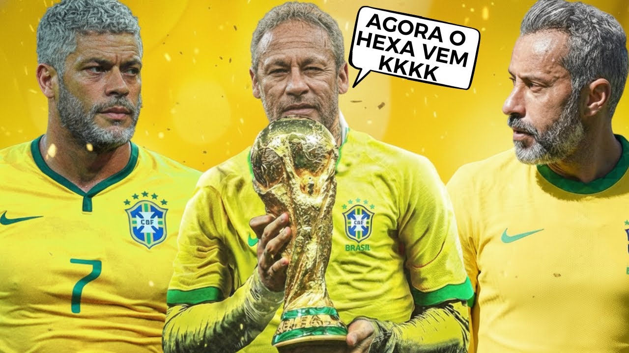 CONVOQUEI SÓ VETERANOS PARA A COPA DO MUNDO DE 2026! 🏆 O HEXA VEIO?
