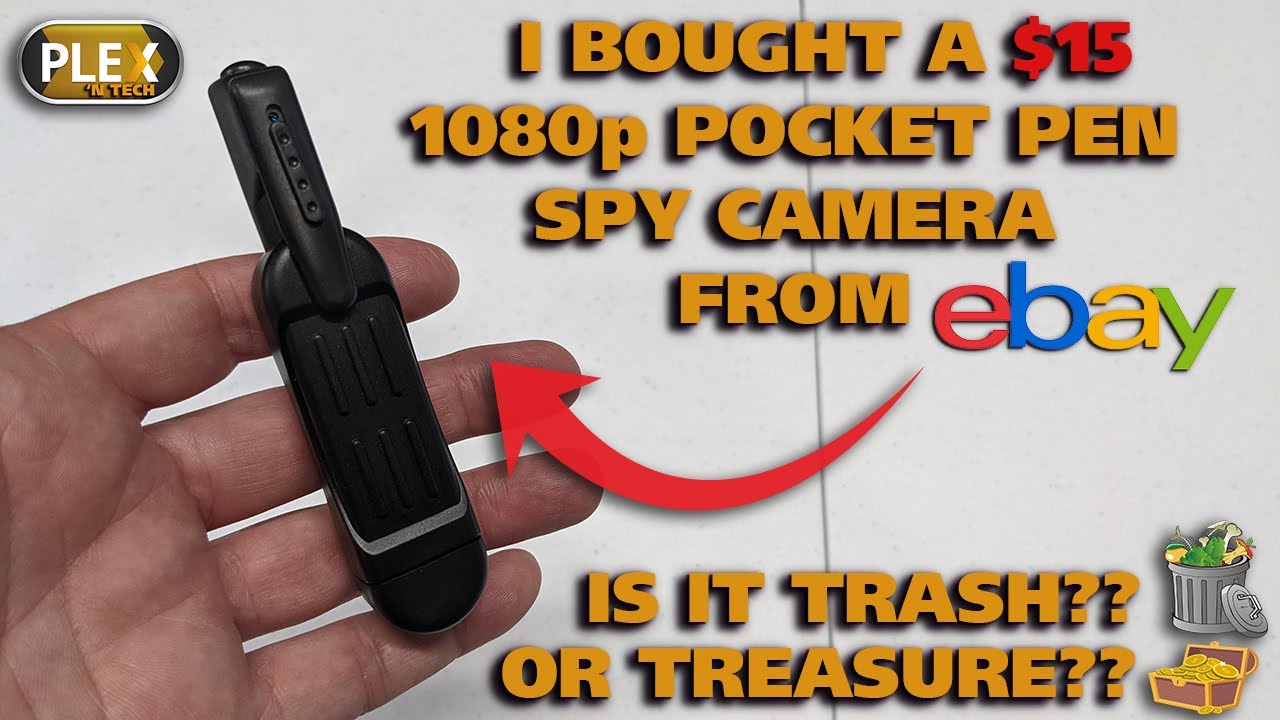 I Bought a $15 Pocket Pen Spy Camera from eBay.  Is it "Trash or Treasure"???