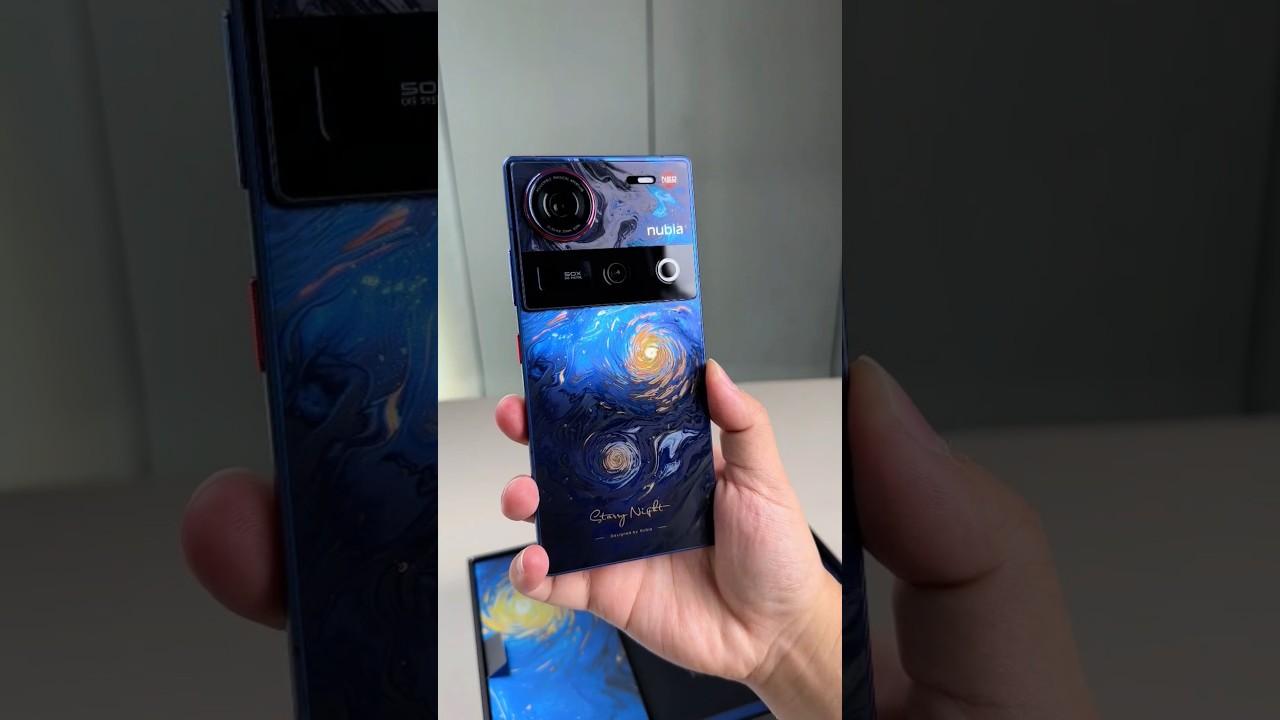 Nubia Z70 Ultra (Starry Sky Edition), the first immersive hands-on!! #Nubia #Nubiaz70ultra