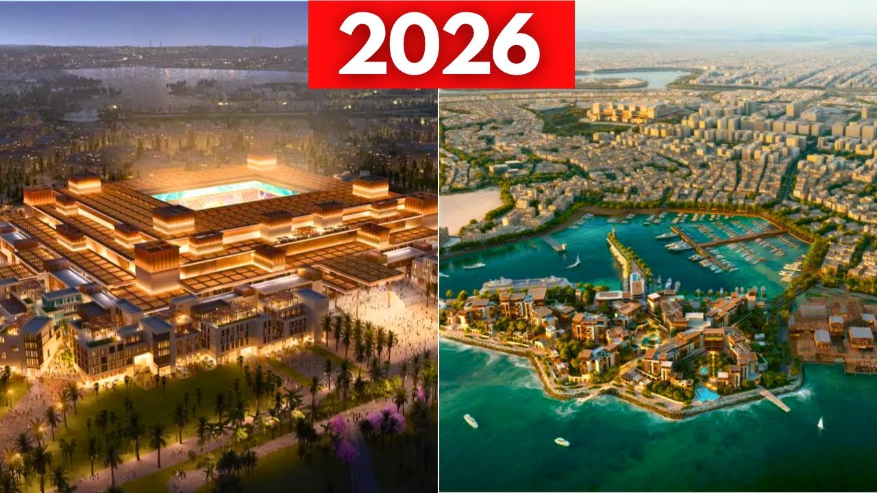Топ-10 крупнейших мегапроектов, завершенных в 2026 году!