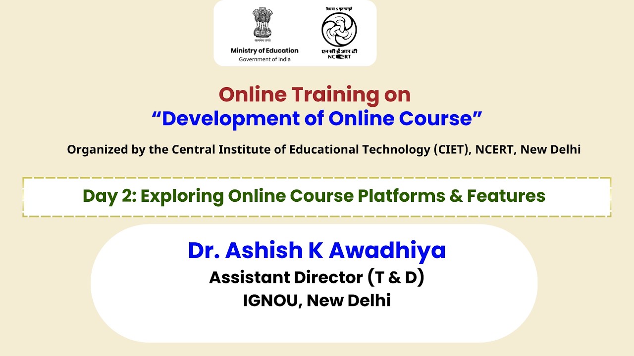 Day 2:  Exploring Online Course Platforms & Features