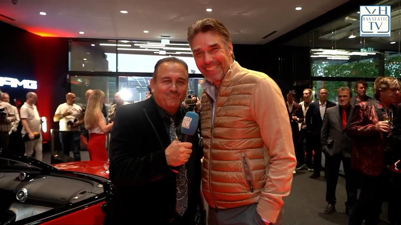 Michael Stich GRAND OPENING AMG Brand Center Hamburg