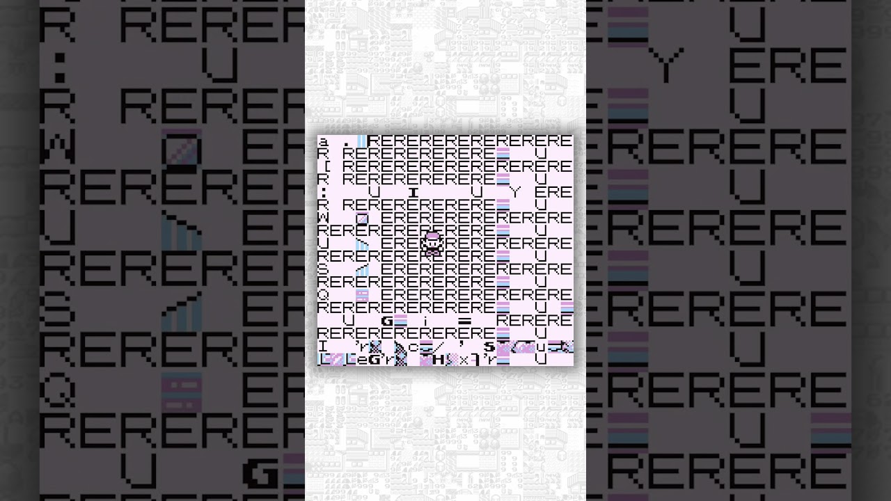 Делаем имя игрока бесконечным #покемон #глюк
