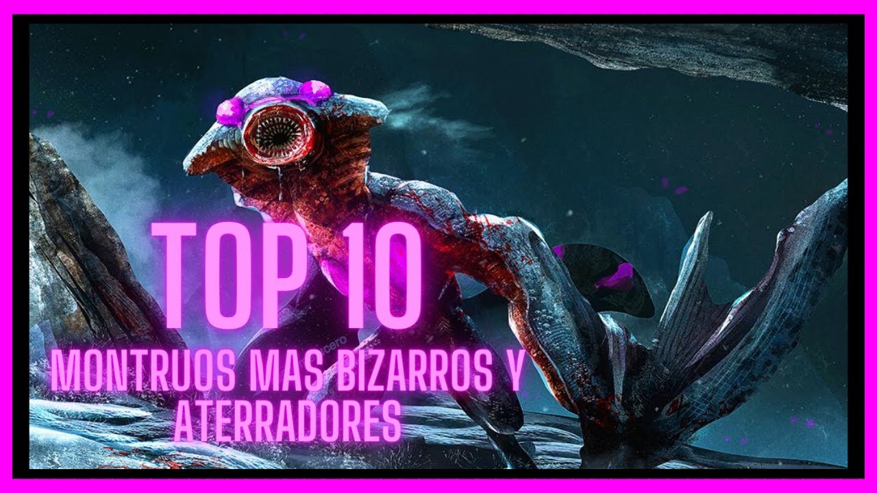 Top 10 monstruos mas bizarros y aterradores de Monster hunter