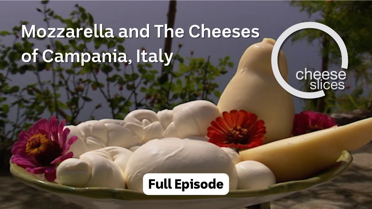 Mozzarella and The Cheeses of Campania, Italy - Cheese Slices with Will Studd