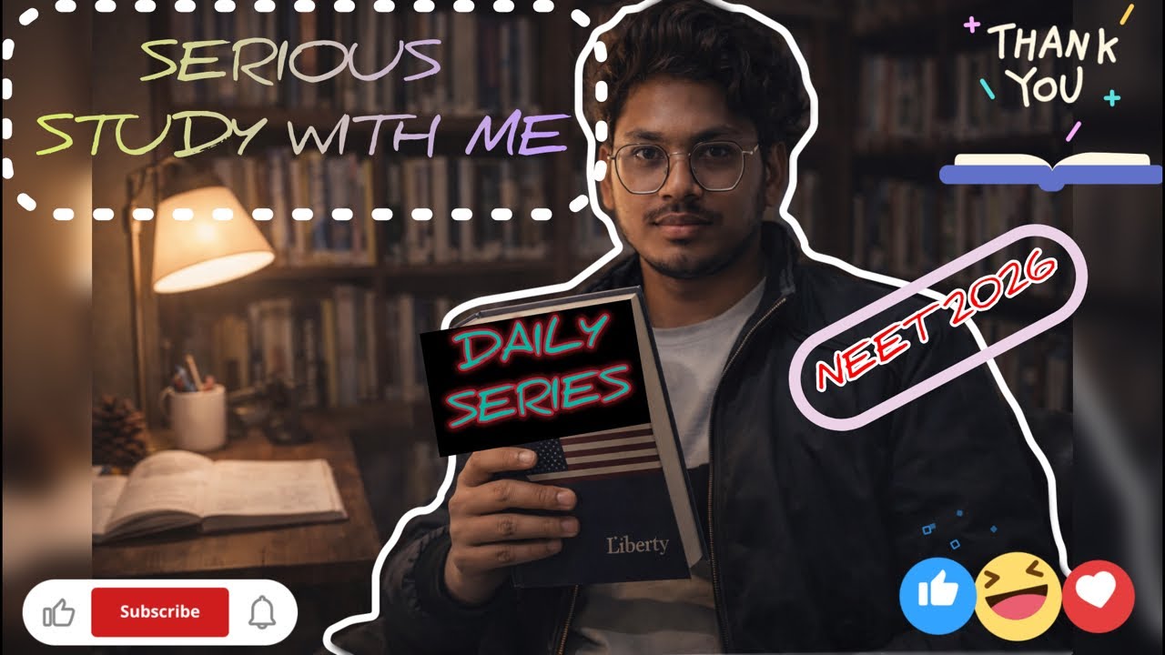 6th March,Ep:1~🚫12hr LIVE STUDY WITH ME\\ NEET 2026.Only focused 📚🔥🥼🩺.#pw #neet2026 #motivation