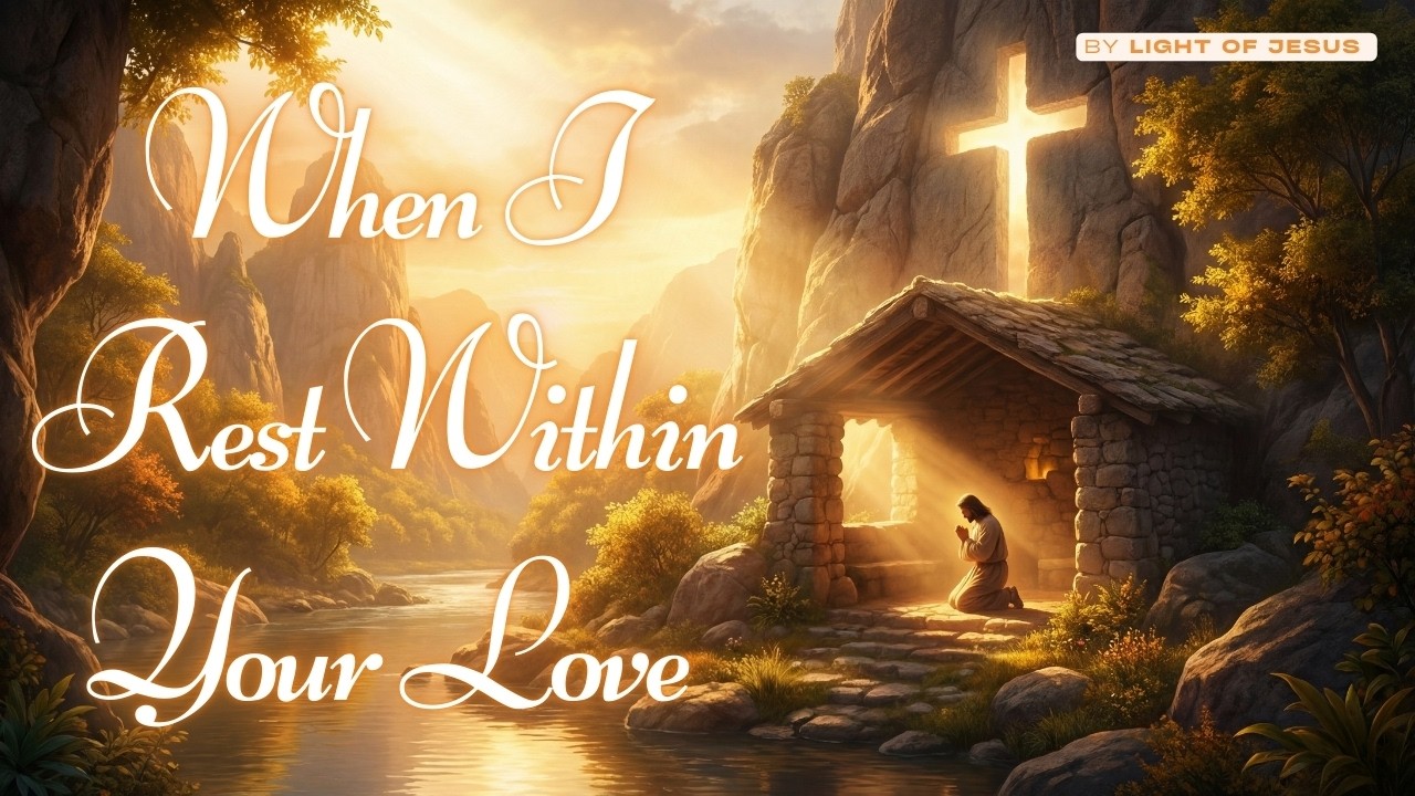 When I Rest Within Your Love (Official Lyric Video) - Peaceful Worship