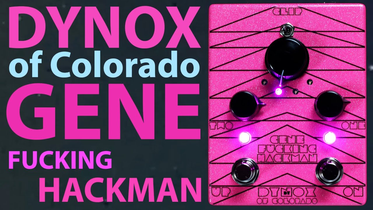 Harsh Tones || Dynox of Colorado Gene Fucking Hackman || Germanium Boost OD Fuzz || Pedal Demo