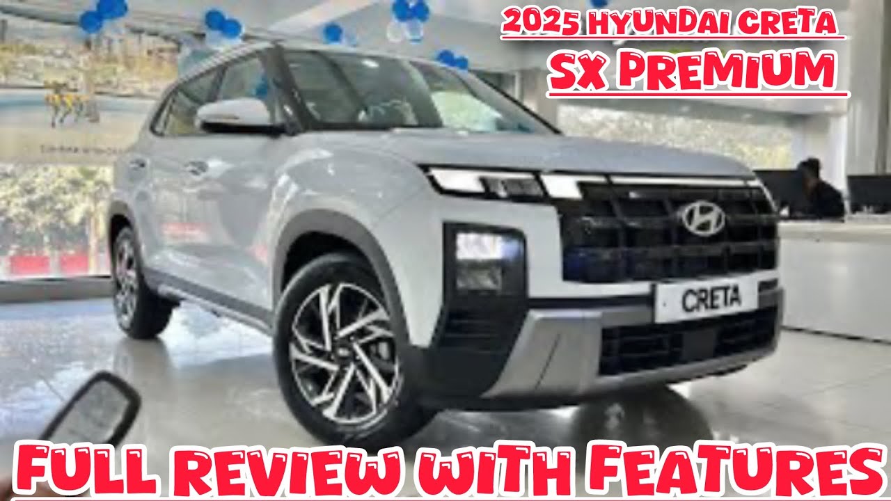 Hyundai Creta Ivt Sx Premium with upgraded features || full review || 2025 Model 🔥#viralvideo