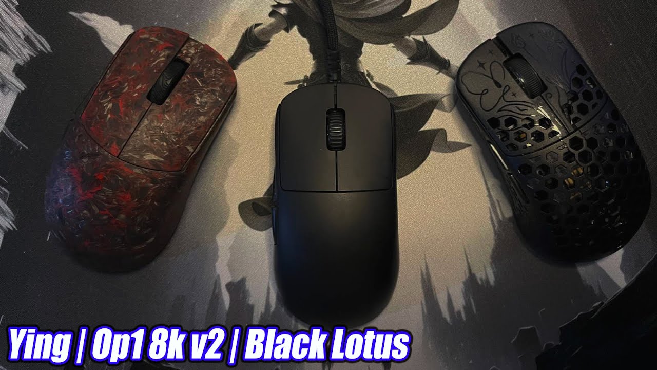 I've found my Endgame (shape) | Op1 8k v2, WLmouse Ying, Unius Black Lotus Review