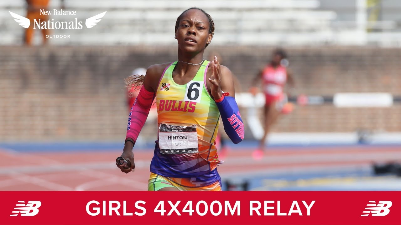Girls 4x400m Relay Championship Final Section 8 - New Balance Nationals Outdoor 2023