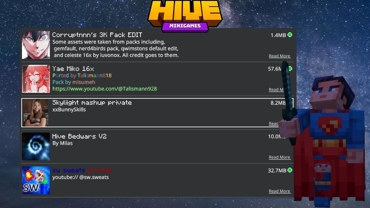 Hive pack folder #1 📂 