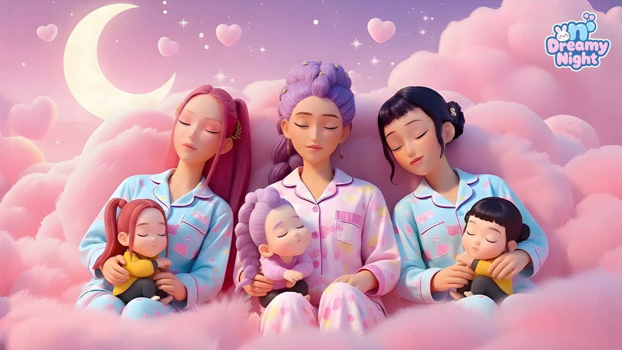 Sleep Deeply 🌙 Расслабляющая музыка для спокойного ума | Версии Руми, Миры, Зои и Бэби | Kpop Demon