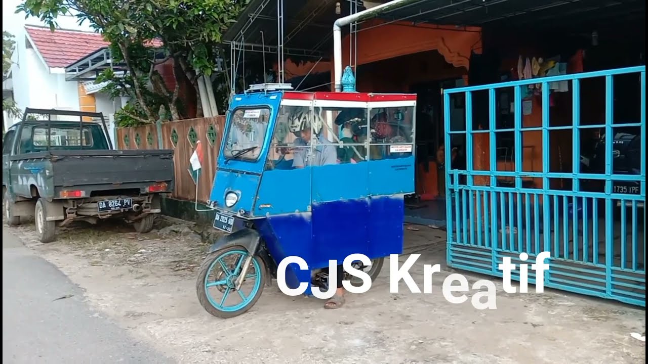 Motor Antik Asli Bawa Anak dan Istri kepasar 2021.
