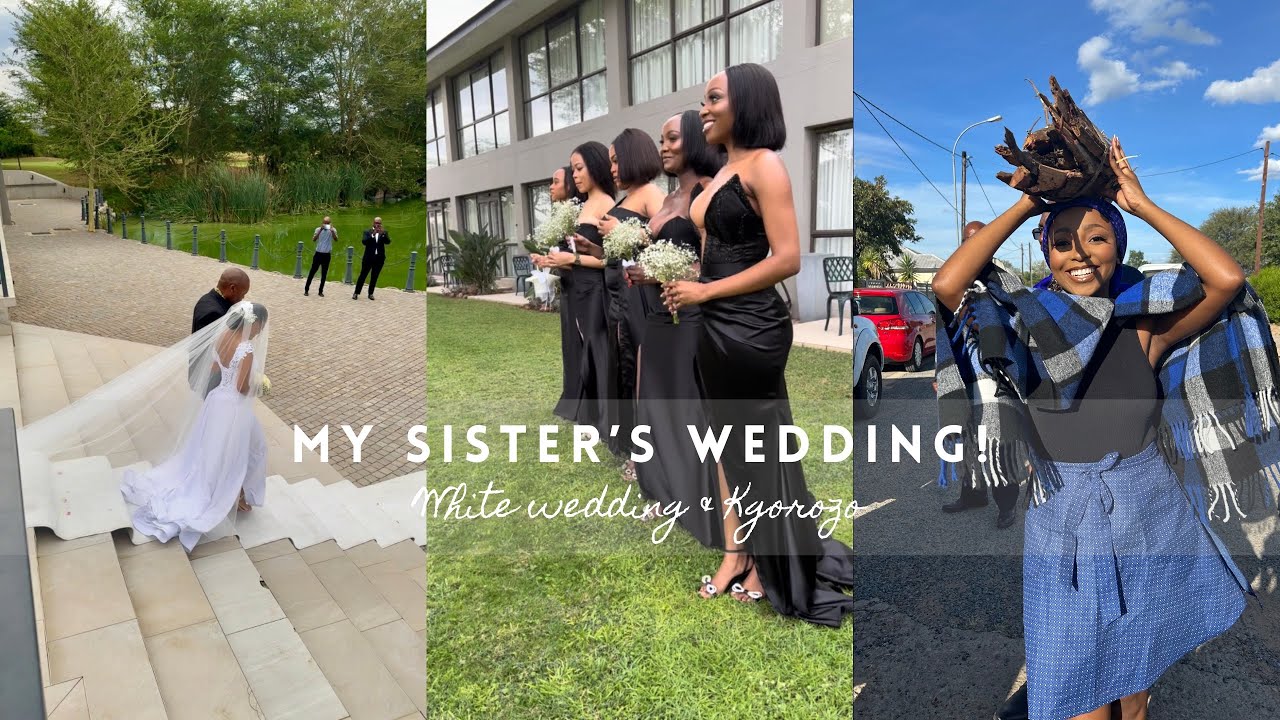 My Sister’s beautiful Kalanga wedding ♥️ Maid of Honour Vlog | Botswana | Motswana YouTuber