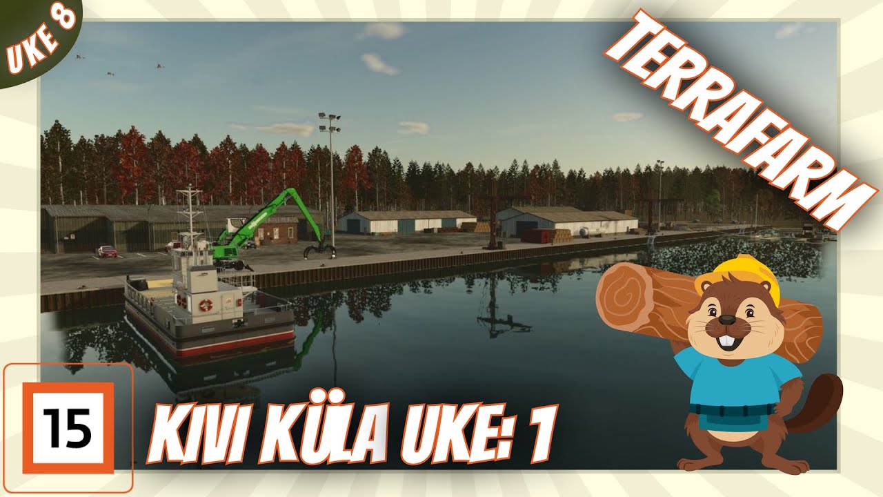 Let's Play Farming Simulator 25 Kivi Küla strømmen er tilbake