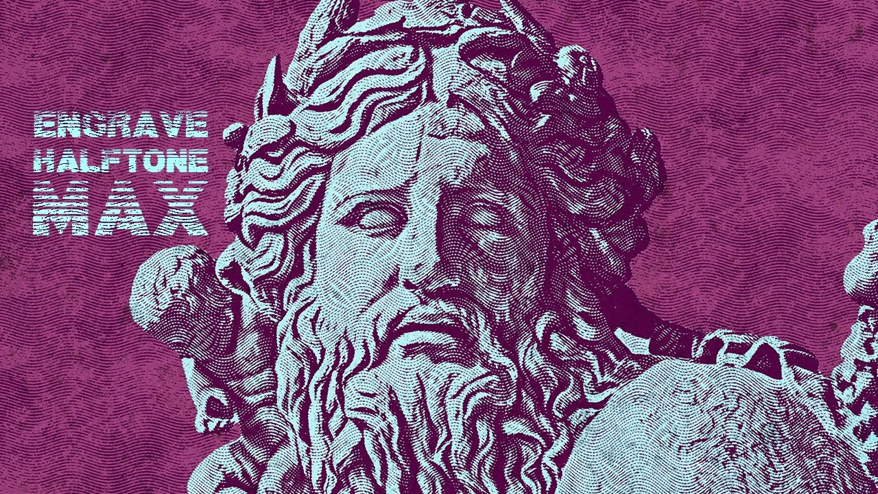 Engrave Halftone Max Action