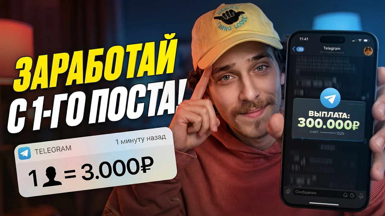 Шаги, которые сработали! Первые деньги на ТГ-канале.