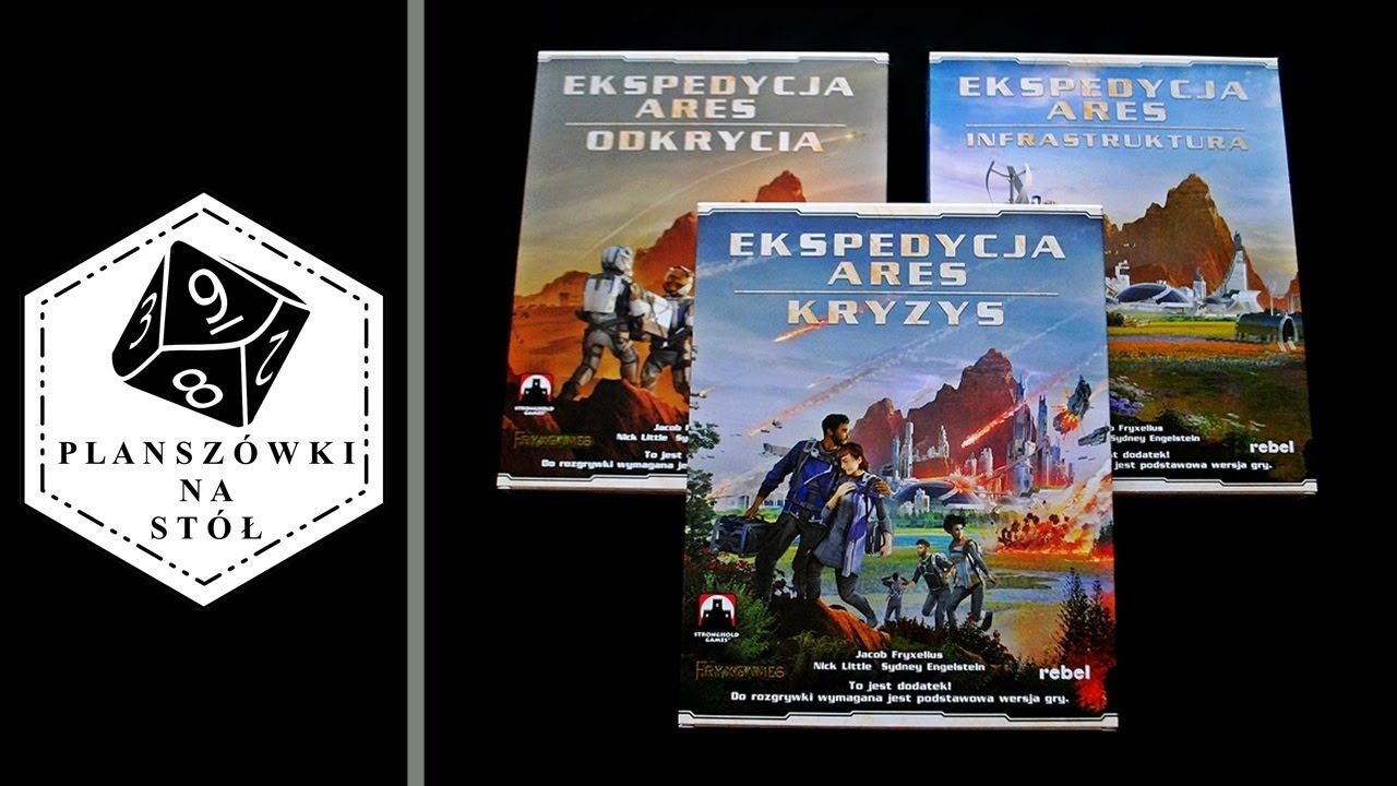 Dodatki do Ekspedycji Ares: Odkrycia, Infrastruktura i Kryzys - recenzja