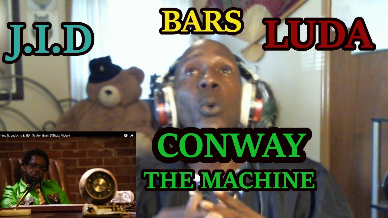 Face Famous Reactions: Conway The Machine ft. Ludacris & JID - Scatter Brain (Official Video)