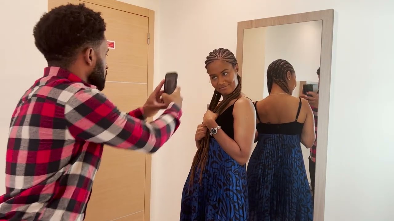 Casal Cabo-verdianos antes de festa (Parte 2)