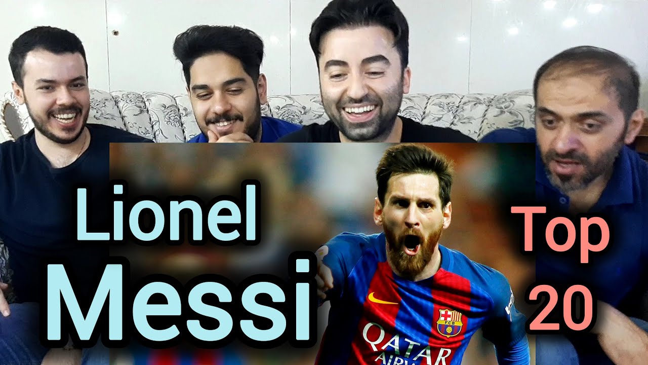 Lionel Messi - Top 20 Goals | Reaction
