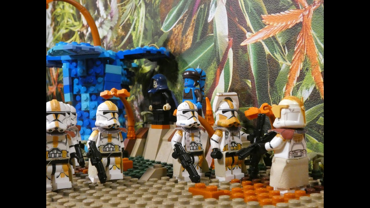 The Battle of Felucia LEGO Star Wars Stop Motion