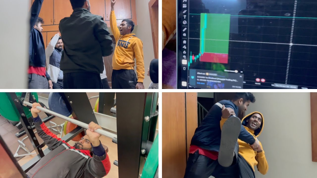 A Push Day + Profitable Trade & A Dance Session With Friends 