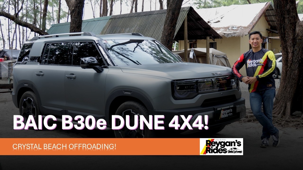 Внедорожные поездки по пляжу на моем BAIC B30e DUNE 4x4!