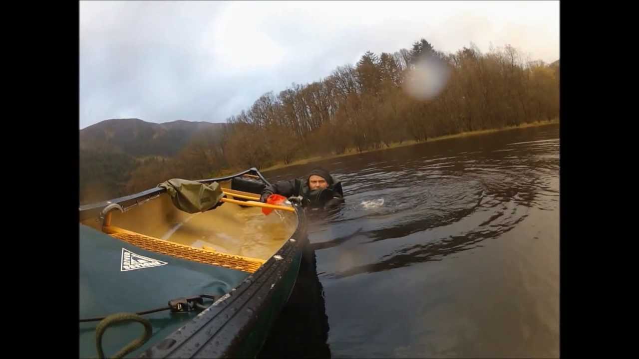 Capistrano Flip, Canoe solo self rescue