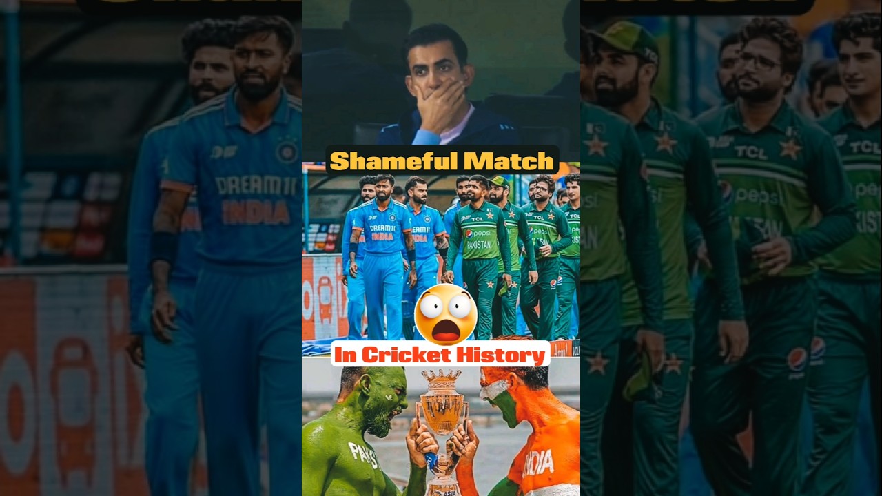 Shameful Match in Cricket 🥵🙏 #shorts #viralvideo