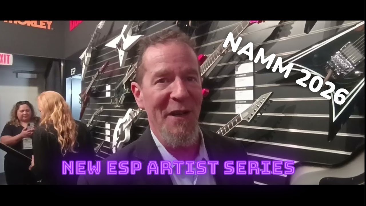 These new ESP guitars at NAMM 2026 are insane